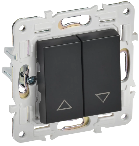 SKANDY Выключ. жалюзи 10А SK-V12Bl черн. IEK SKANDY Выключ. жалюзи 10А SK-V12Bl черн. IEK