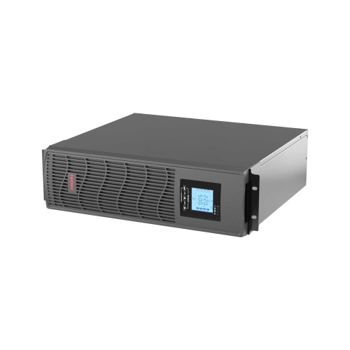 Линейно-интерактивный ИБП ДКС серии Info Rackmount Pro, 2000 ВА/1600 Вт,1/1, EPO, USB, RJ45, 6xIEC C13, Rack 3U, SNMP/AS400 slot, 3x9Aч