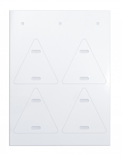 Маркировка для кабеля треугольник 58/55