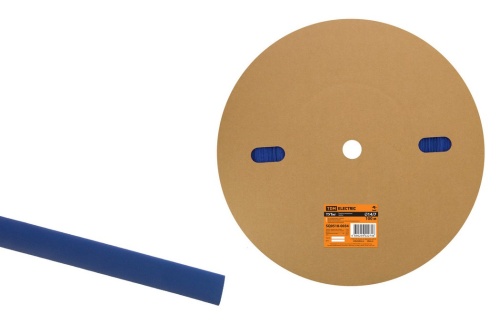 Термоусаживаемая трубка ТУТнг 14/7 синяя (100 м/ролл) TDM Термоусаживаемая трубка ТУТнг 14/7 синяя (100 м/ролл) TDM