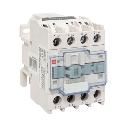 Контактор малогабаритный КМЭ 25А 110В 1NO EKF