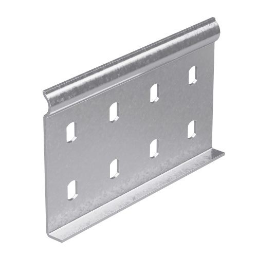 Соединитель усиленный горизонтальный, RAL9010 Соединитель усиленный горизонтальный, RAL9010