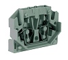 HP.2(Ex)i, мини зажим, проходной 2,5 кв.мм синий (упак. 100 шт)