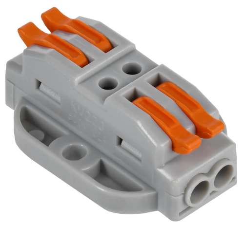 Строительно-монтажная клемма СМК 222-4122P (4шт/упак) IEK