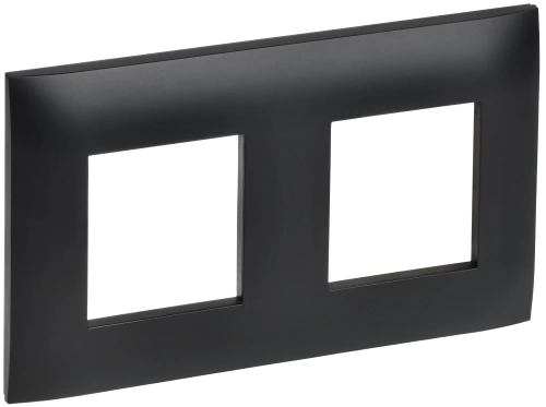 SKANDY Рамка 2-мест. SK-F02Bl черн. IEK