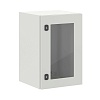 Корпус навесной STE с М/П с прозрачной дверью ВхШхГ 600x400x400 мм