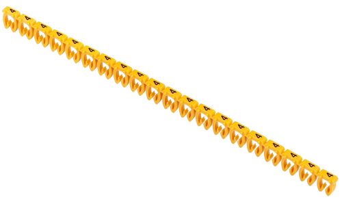 Маркер откр. тип KE 4-6мм2 символ "4" (500шт/упак) IEK Маркер откр. тип KE 4-6мм2 символ "4" (500шт/упак) IEK