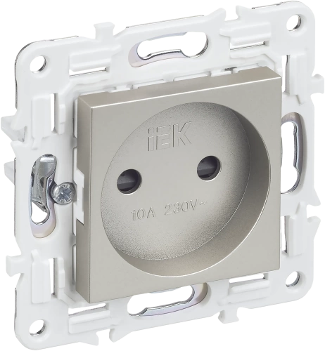 SKANDY Роз. без з/к с з/ш 10А SK-R01Sh шамп. IEK SKANDY Роз. без з/к с з/ш 10А SK-R01Sh шамп. IEK