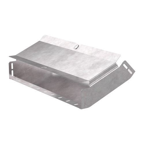 Угол вертикальный внутренний 45 градусов с крышкой Стандарт 500х80 Промрукав