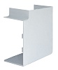 Угол плоский L-образный (40x16) белый EKF-Plast