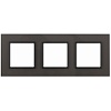 14-5103-32 Эл/ус ЭРА Рамка на 3 поста, стекло, Эра Elegance, серый+антр