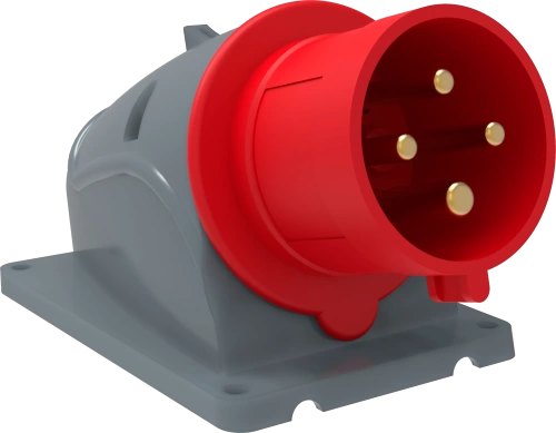 Вилка стационарная ССИ-524 32А-6ч/380-415В 3Р+РЕ IP44 MAGNUM ИЭК