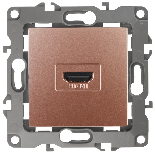 12-3114-14 Эл/ус ЭРА Розетка HDMI, IP20, Эра12, медь