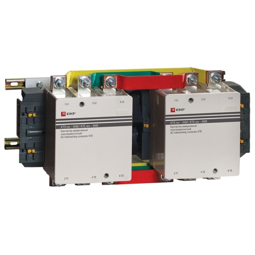 Контактор КТЭ реверсивный 400А 380В 2NO EKF PROxima Контактор КТЭ реверсивный 400А 380В 2NO EKF PROxima