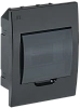 Корпус модульный пл. встр. ЩРВ-П-6 черный IP41 IEK