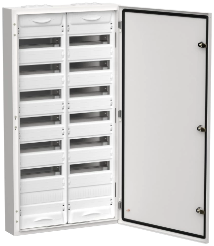 TITAN 5 Корпус мет. ЩРн-168 (2х84) 1085х570х140 IP54 бел IEK