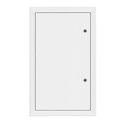 Щит этажный до 4 кв. без окон и без слабот. отс. 1-дверный, замок трехгранный (1000х650х150) RAL9016 EKF PROxima