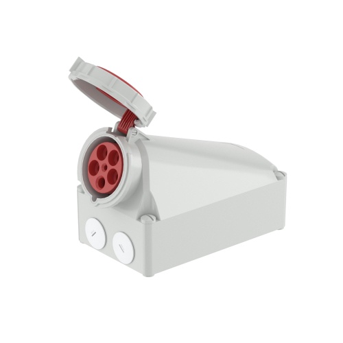 Розетка настенная IP67 125A 3P+E+N 400В (упак. 1 шт)