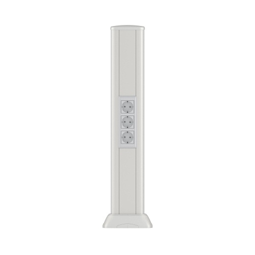 Алюминиевая колонна 0,71 м, цвет светло-серебристый металлик (упак. 1 шт)