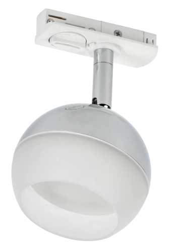 Светильник 4118 декор. трековый поворотный GX53 хром IEK