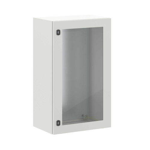 Корпус навесной STE с М/П с прозрачной дверью ВхШхГ 1000x600x400 мм