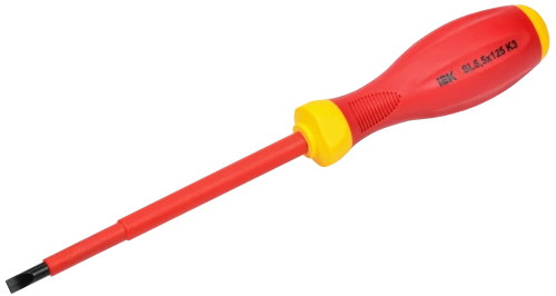 ARMA2L 3 Отвертка диэлектрическая SL5,5х125 K3 IEK ARMA2L 3 Отвертка диэлектрическая SL5,5х125 K3 IEK