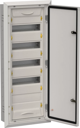 TITAN 5 Корпус мет. ЩРв-60 (1х60) 880х365х130 IP31 сер IEK