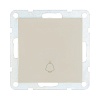 Выключатель-кнопка 1-кл.(схема 1Т) 10 A, 250 B (бежевый) LK60