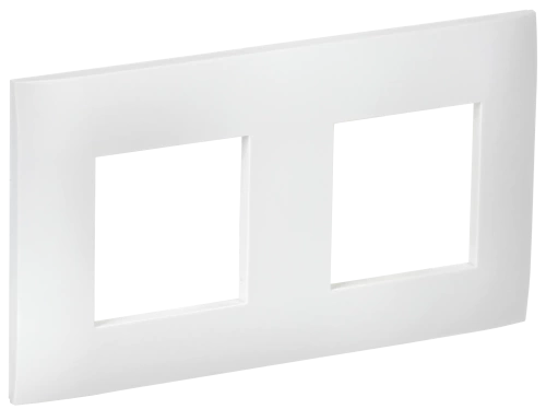 SKANDY Рамка 2-мест. SK-F02W арк. бел. IEK