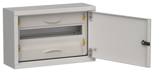 TITAN 5 Корпус мет. ЩРн-18 (1х18) 268х420х140 IP31 сер IEK