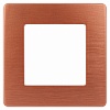 12-5101-14  Рамка для розеток и выключателей ЭРА Серия 12 12-5101-14 на 1 пост, Сатин, медь