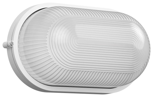 Светильник НПП1201 белый/овал 100Вт IP54 (упак 8шт.) ИЭК