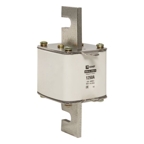 Плавкая вставка ППН-41 1250/1250А габарит 4 EKF Плавкая вставка ППН-41 1250/1250А габарит 4 EKF