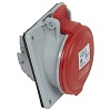 Розетка встраиваемая  - 16А - 3К+H+З - 380 В - IP 44