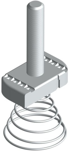 STRUT-болт 10х60 с конусной пружиной EKF