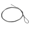 Трос стальной с петлей 2 м (2 мм) EKF