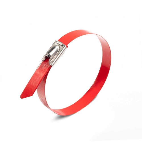 Стяжки стал. с покрытием СКС-П (316) 7,9*200 (красн) (Fortisflex) Стяжки стал. с покрытием СКС-П (316) 7,9*200 (красн) (Fortisflex)