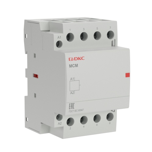 Модульный контактор YON MCE 4P 63A 4НО управляющее напряжение 240В 50Гц Модульный контактор YON MCE 4P 63A 4НО управляющее напряжение 240В 50Гц