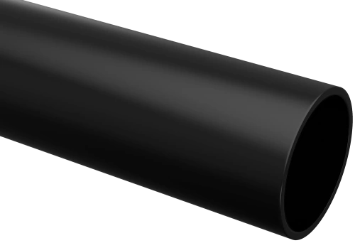 Труба гладкая жесткая ПНД d40 черная (100м) ИЭК