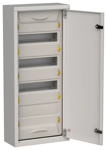 TITAN 5 Корпус мет. ЩРн-48 (1х48) 710х310х140 IP31 сер IEK