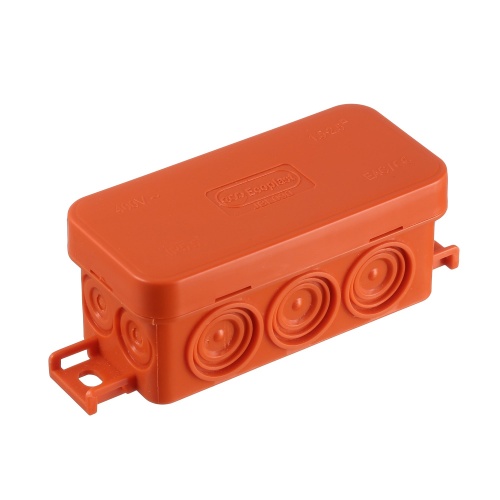 JBL090 Коробка огн. E110, о/п 90х42х40мм, без галогена, 10 вых., IP55, 4P, (0,15-2,5 мм2), цвет оранж. Экопласт JBL090 Коробка огн. E110, о/п 90х42х40мм, без галогена, 10 вых., IP55, 4P, (0,15-2,5 мм2), цвет оранж. Экопласт