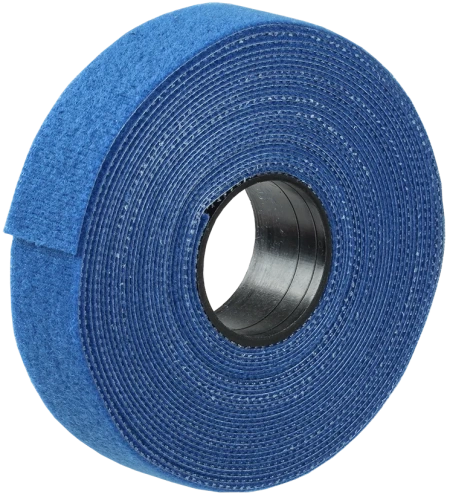 Хомут-липучка ХКл 20мм синий (5м/ролл) IEK