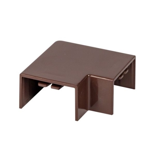 Поворот 90 гр. (25х16) (4 шт) темное дерево EKF-Plast Поворот 90 гр. (25х16) (4 шт) темное дерево EKF-Plast