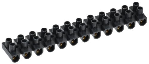 Зажим винтовой ЗВИ-5 н/г 1,5-4,0мм2 (2шт/блистер) черные IEK