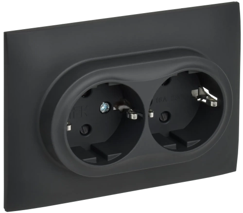 SKANDY Роз. 2-я с з/к/ш 16А в сб. SK-R07G граф. IEK