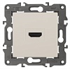 14-3114-02 Эл/ус ЭРА Розетка HDMI, IP20, Эра Elegance, сл.кость