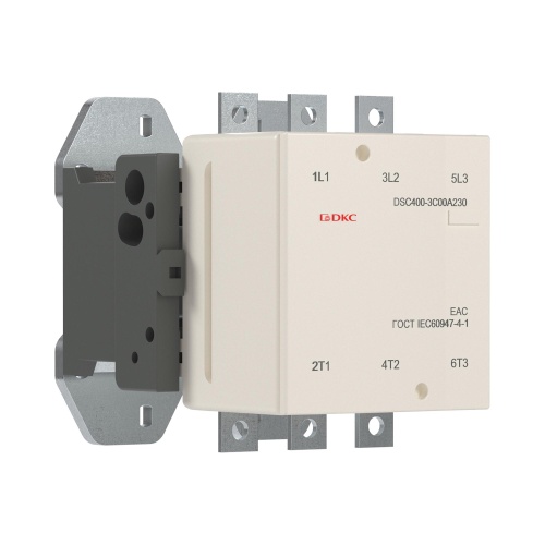 Магнитный контактор DSC400-3C00A230 400А 200кВт (AC3) кат 220В AC Магнитный контактор DSC400-3C00A230 400А 200кВт (AC3) кат 220В AC