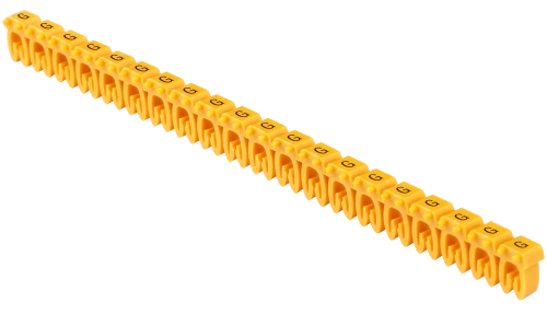 Маркер откр. тип KE 0,75-1,5мм2 символ "G" (200шт/упак) IEK