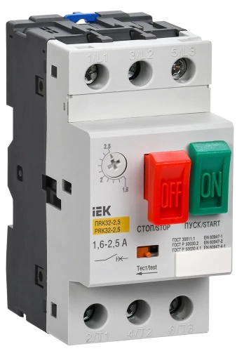 Пускатель ПРК32-25 In=25A Ir=20-25A Ue 660В ИЭК