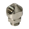 Поворотный адаптер 45° M63x1,5, IP68/IP67, никелироованная латунь (упак. 10 шт)